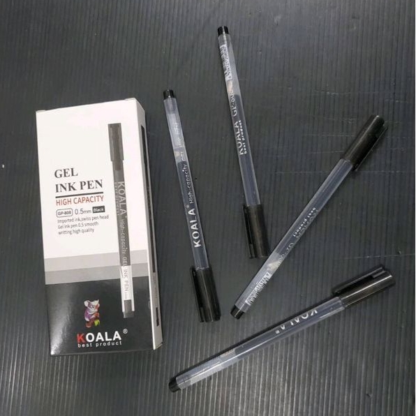

PEN / PULPEN GEL INK HITAM 0,5mm