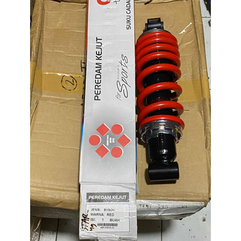 SHOCKBREAKER SOK BELAKANG BYSON KARBU BYSON FI INJEK SHOCK BELAKANG BYSON