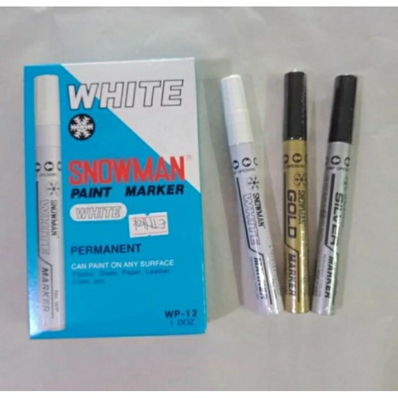 

Spidol snowman paint marker
