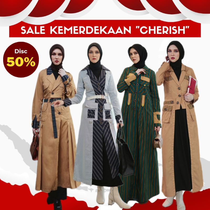 Gamis Poeva SALE KEMERDEKAAN UP TO 50%