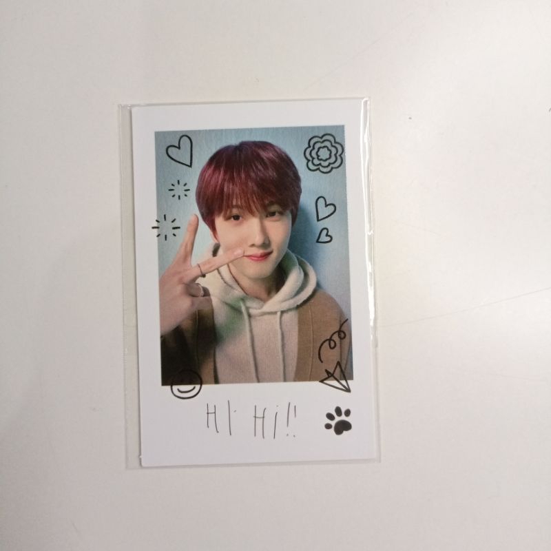 NCT home polaroid set B Jisung