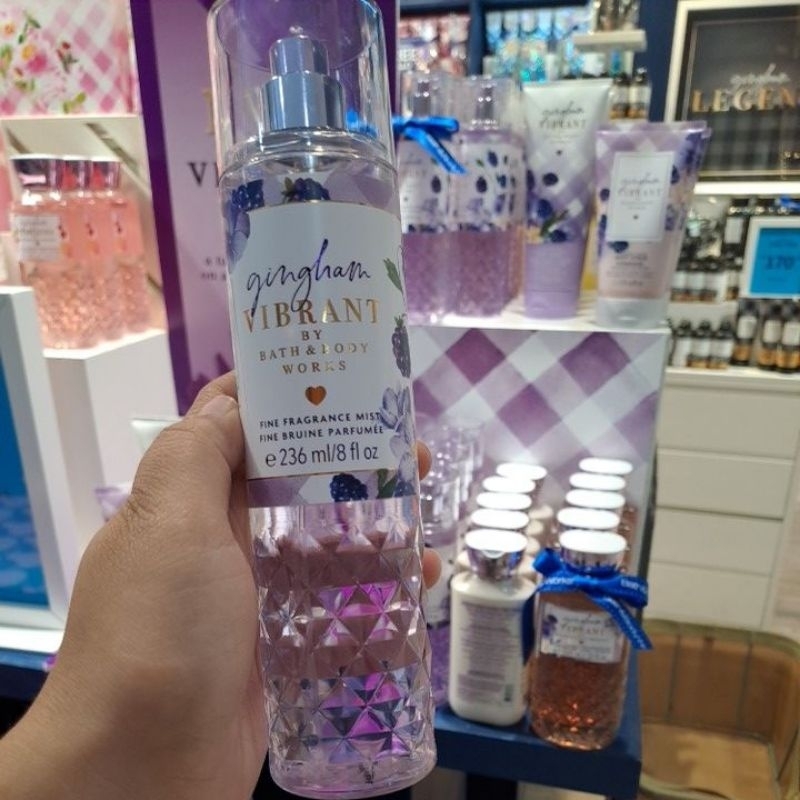 GINGHAM FRESH GORGEOUS VIBRANT PARFUM BODYCARE GINGHAM