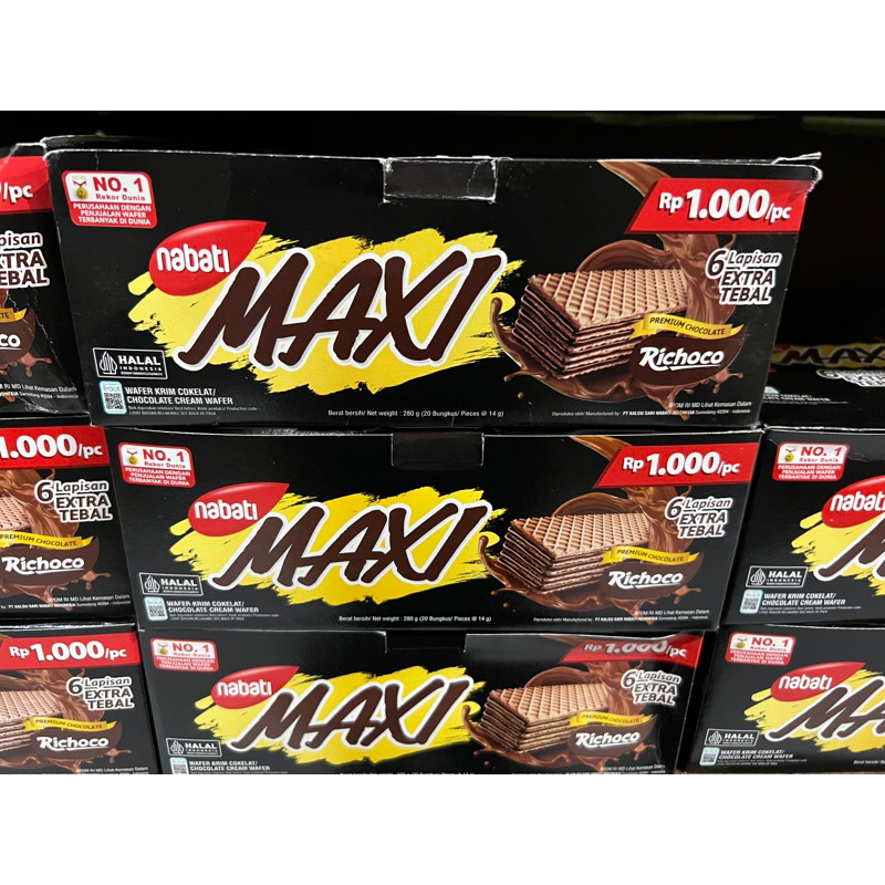 

Wafer nabati maxi box