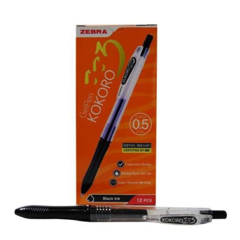 

Pulpen Kokoro 0,5mm warna Hitam