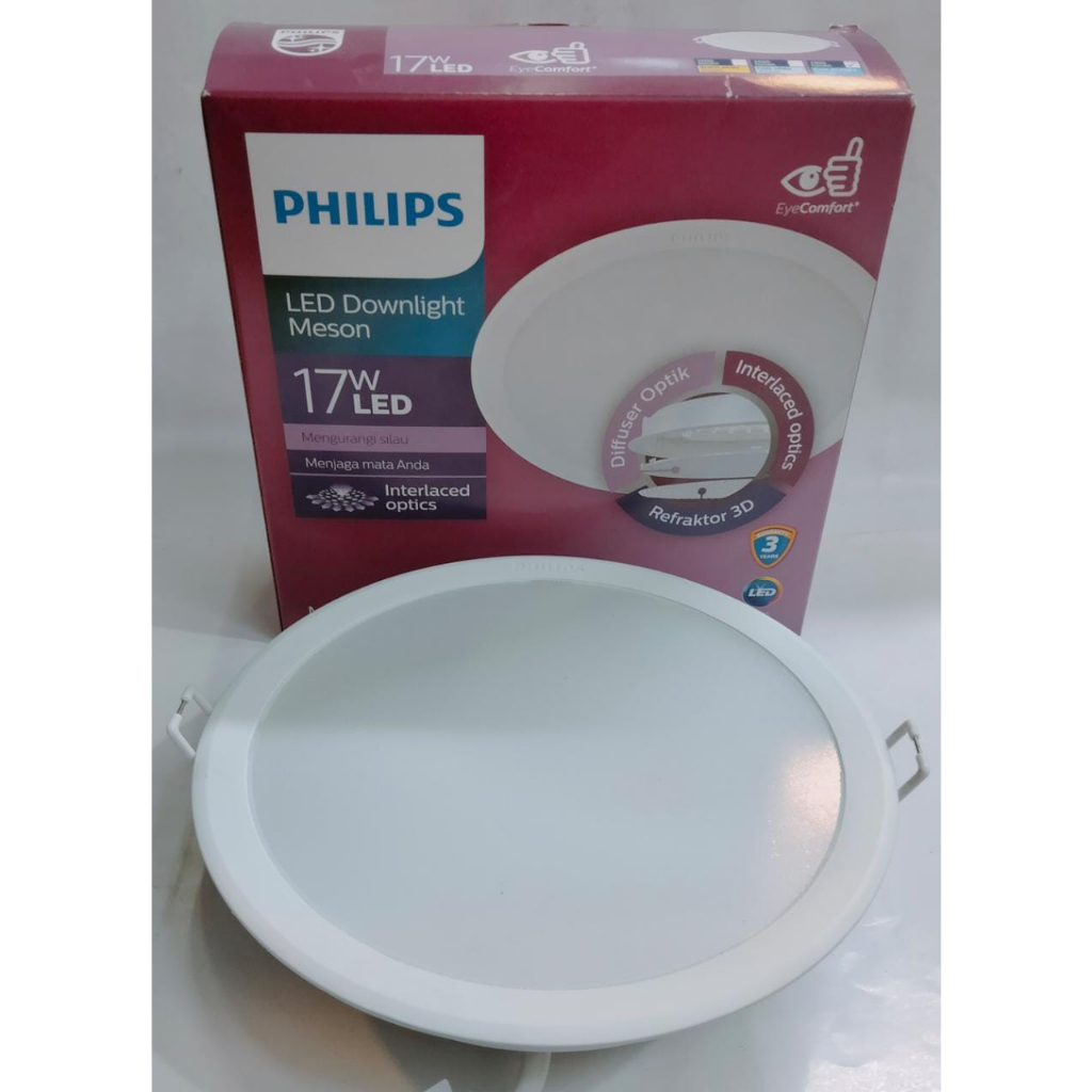 LAMPU DOWNLIGHT LED PHILIPS MESON 17W