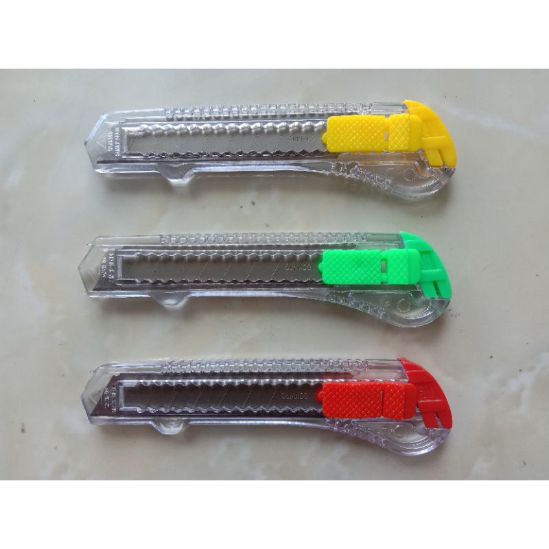 

Cutter Gunindo A-18 (1 Pcs) (Bisa Diisi Ulang) Murah