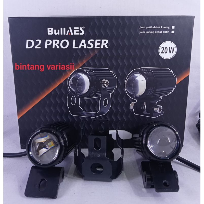 lampu tembak d2 pro laser bullaes/lampu d2 pro laser bul laes bintang variasii.