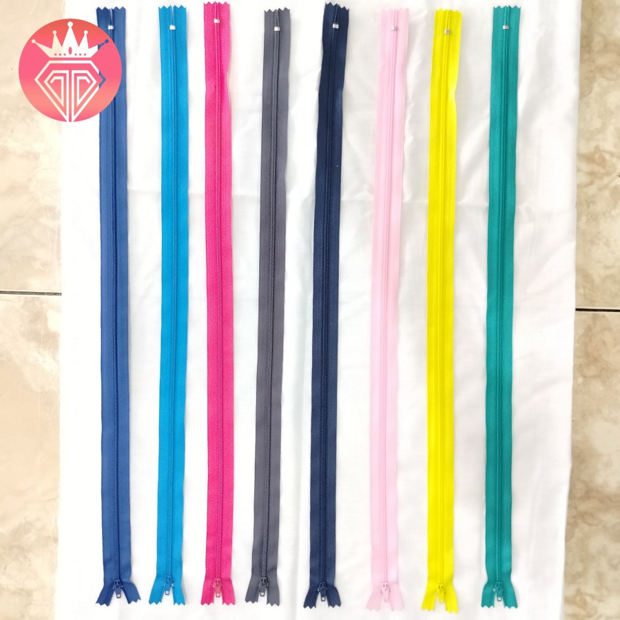 Resleting YKK ASLI 25CM 30CM 40CM 50CM Sleting Celana ZIPPER FRC-32