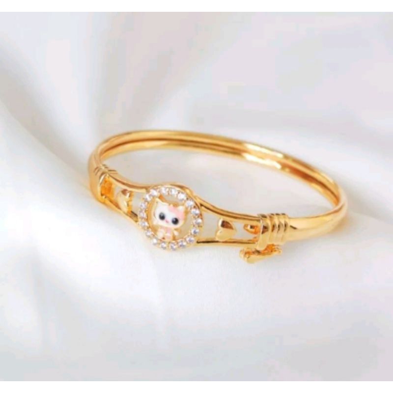 Gelang Bangle Anak Xuping Lapis Emas 18k