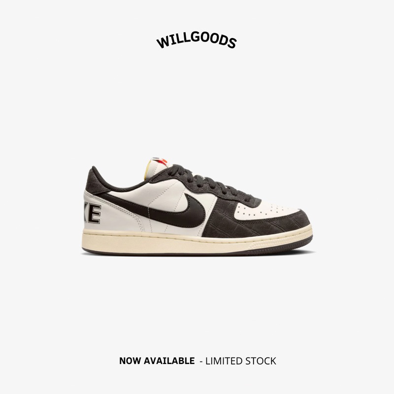 Nike Terminator Low Velvet Brown Sail Coconut Milk Original Resmi BNIB