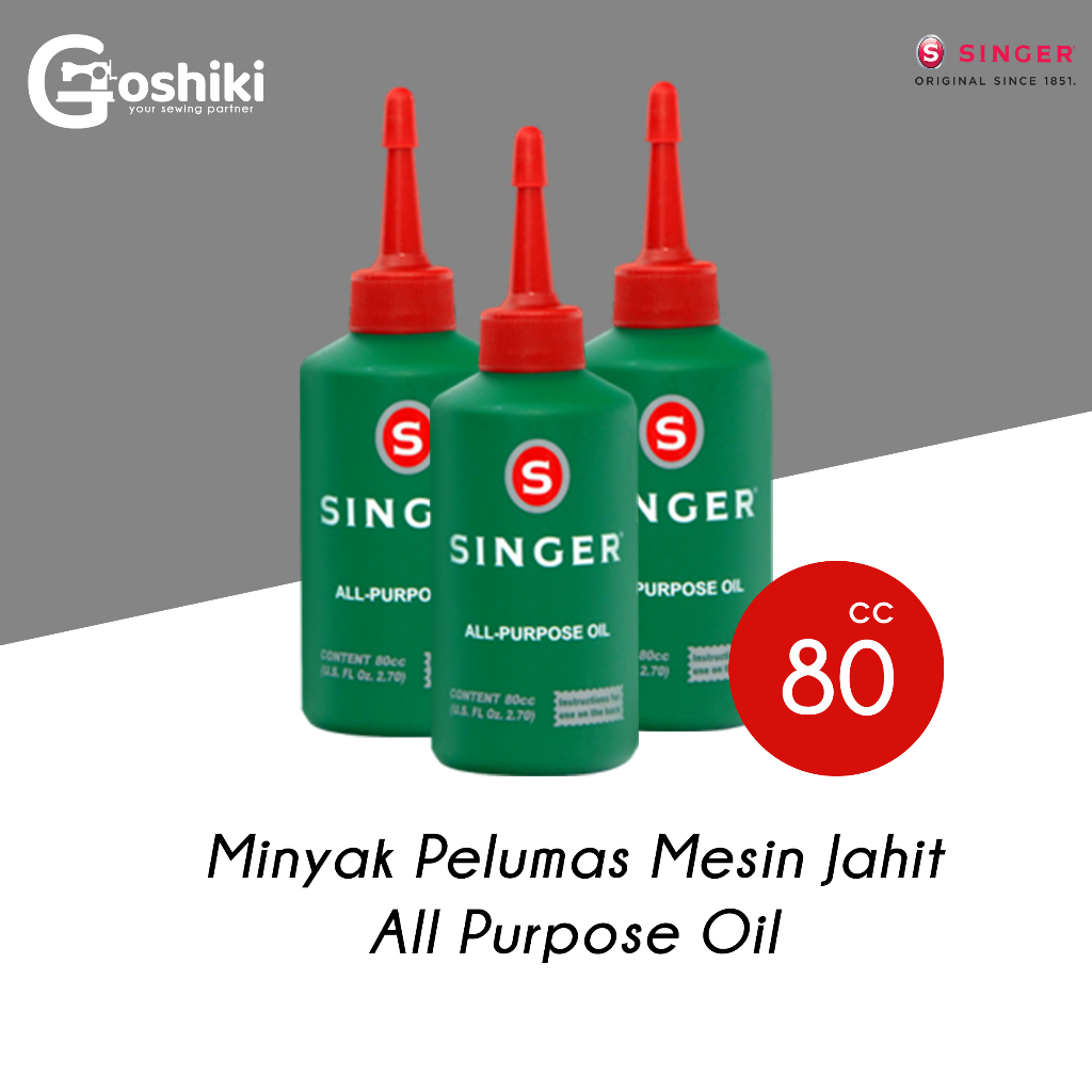 yahdika store - PAKET 1 DUS (24 ol) SINGER / JUKI / BUTTERFLY Minyak Pelumas Mesin Jahit / All