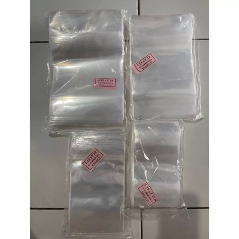 PP Standing Pouch / Plastik minuman / Plastik Klip isi 50pcs