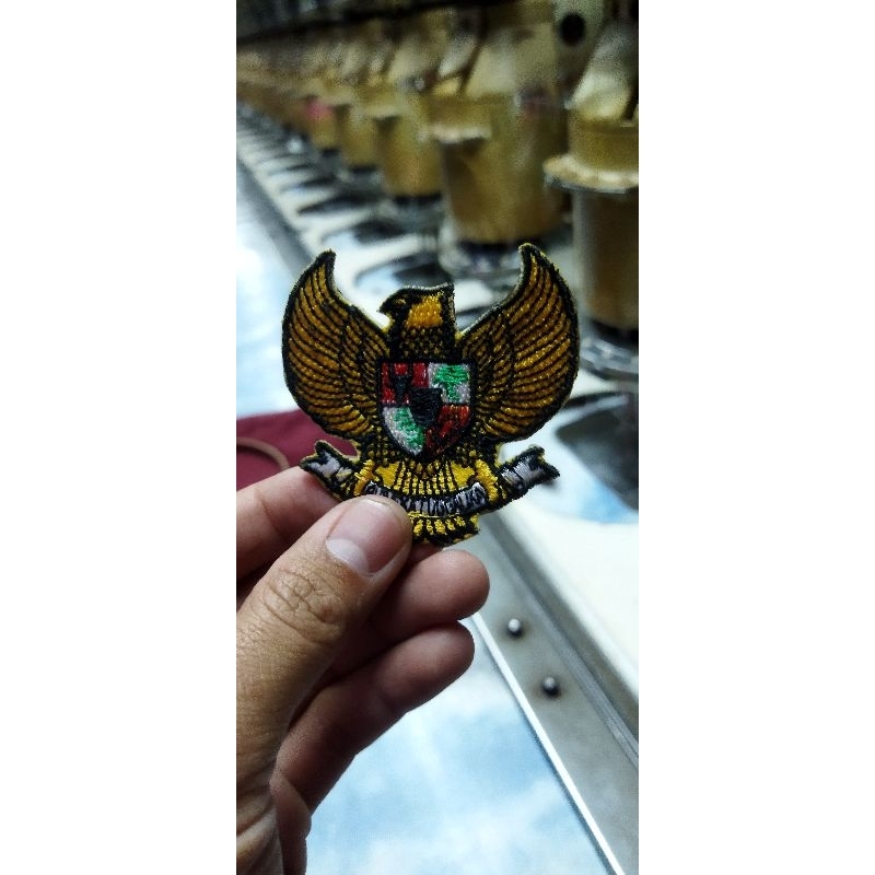 Emblem Bordir Garuda