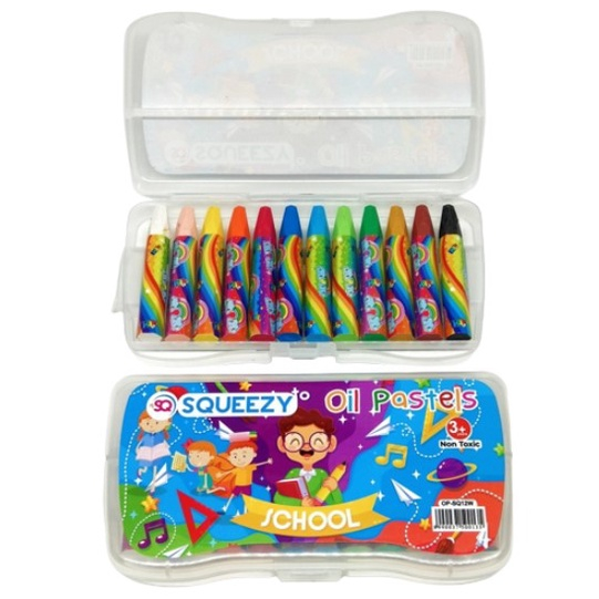 

Crayon 12 Warna Besar/Oil Pastel/Krayon Set Murah Anak Anak [HARGA PER-SET] |VT