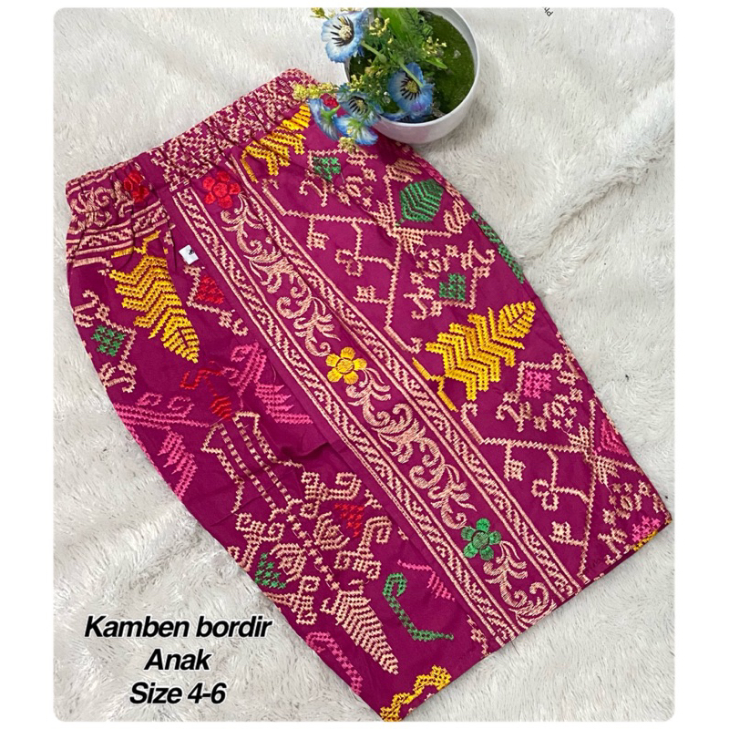 Kamben jadi bordir/Kamben bali
