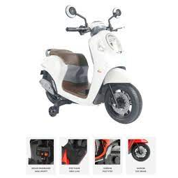 Motor Scoopy Aki M-999 Anak // Motor Aki // Mainan Motor Anak