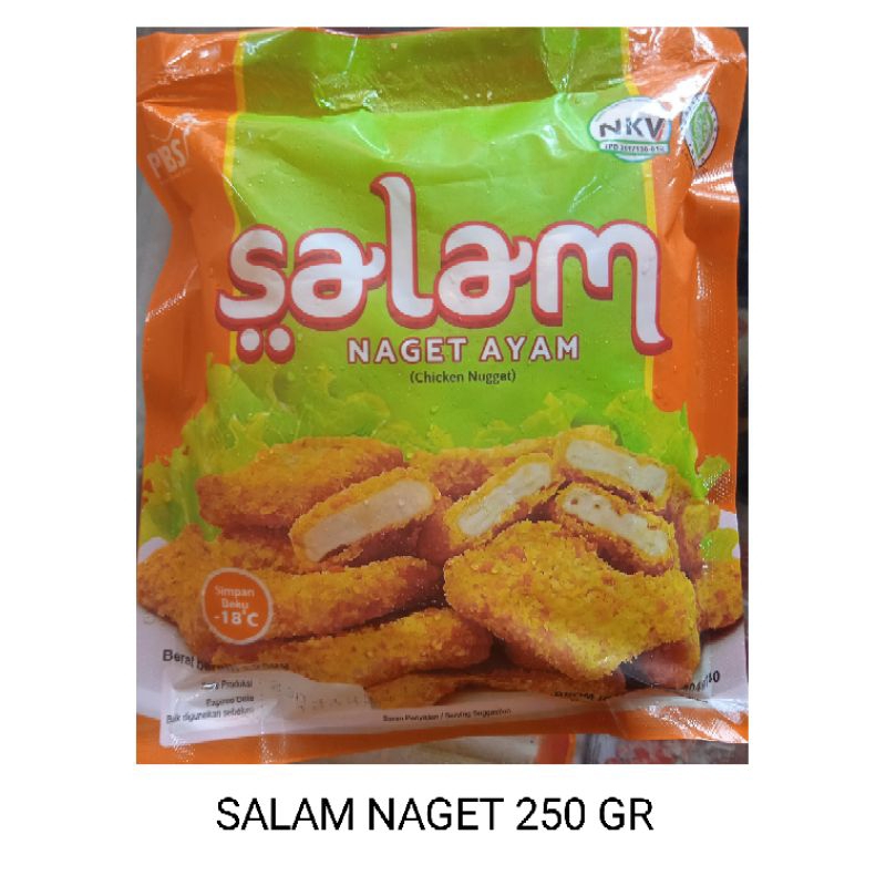 

Salam nugget ayam 250 gr