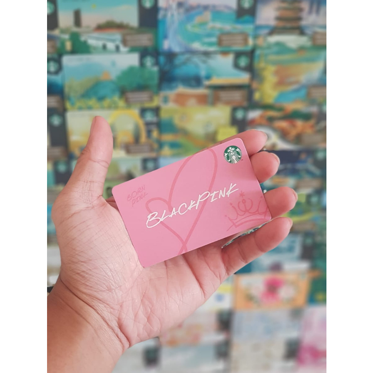 STARBUCKS X BLACKPINK CARD