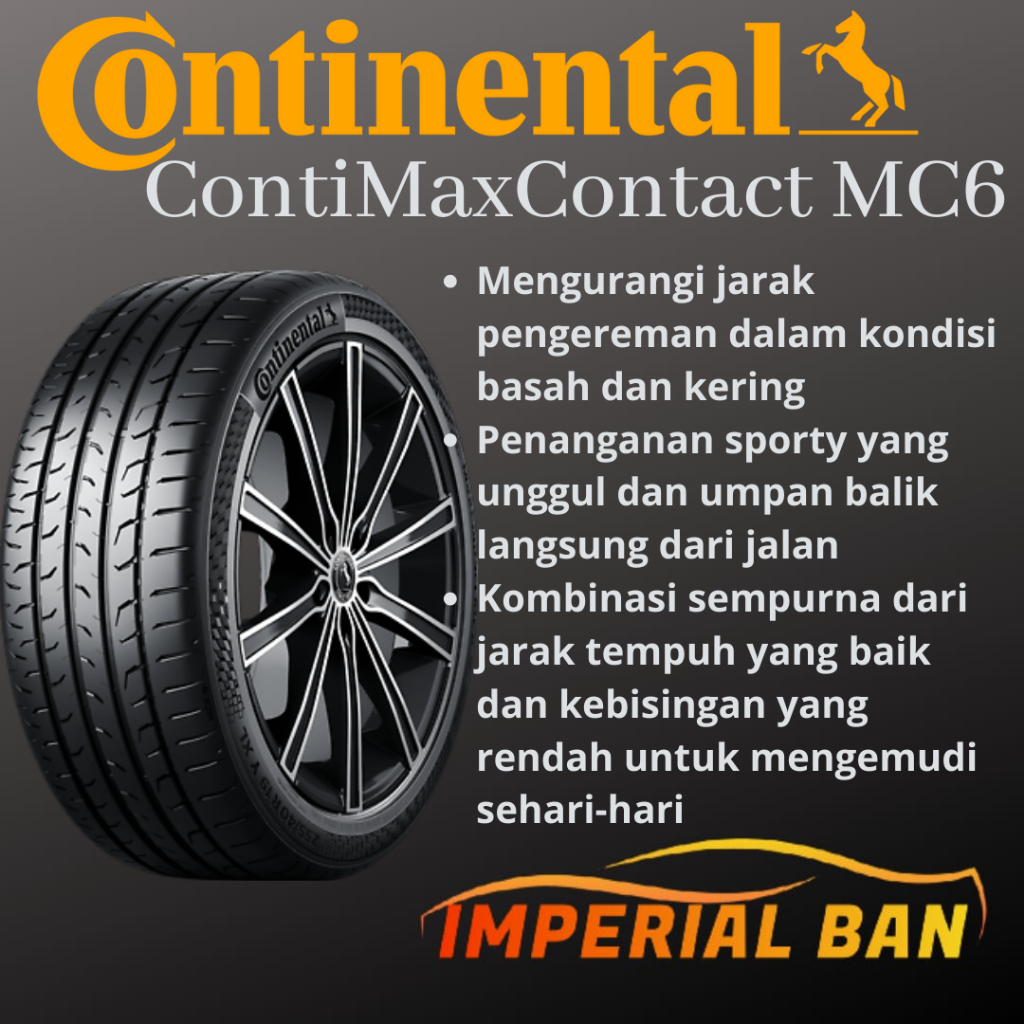 205/45 R17 ban mobil Continental MaxContact MC6