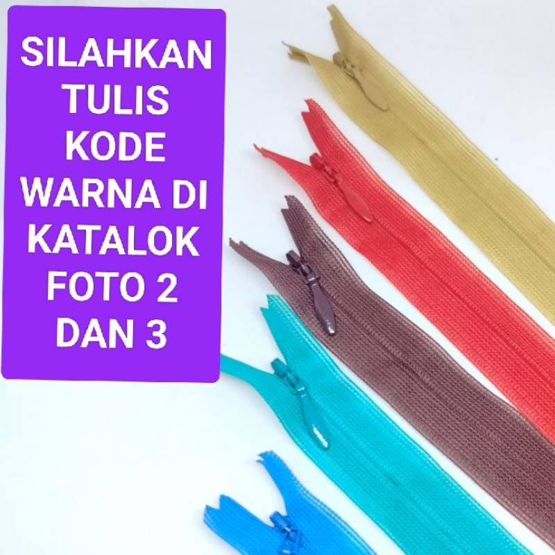 Resleting Jepang YKK 20 Inch / Sleting Jepang YKK Original