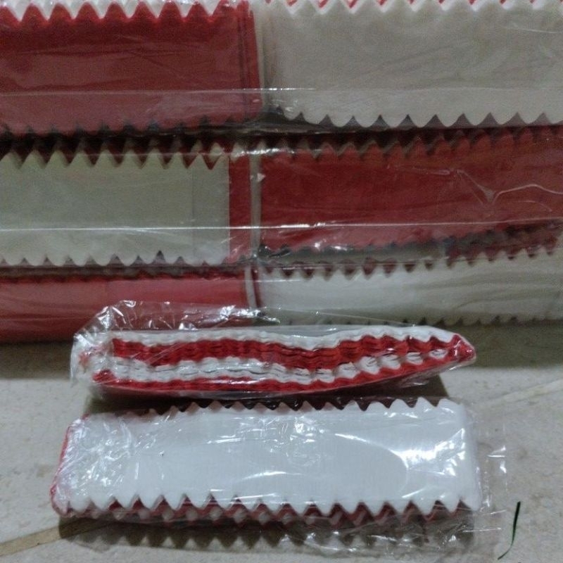 

Kertas Krep | Crepe Paper | Kertas Crepe Potong Mix Merah Putih