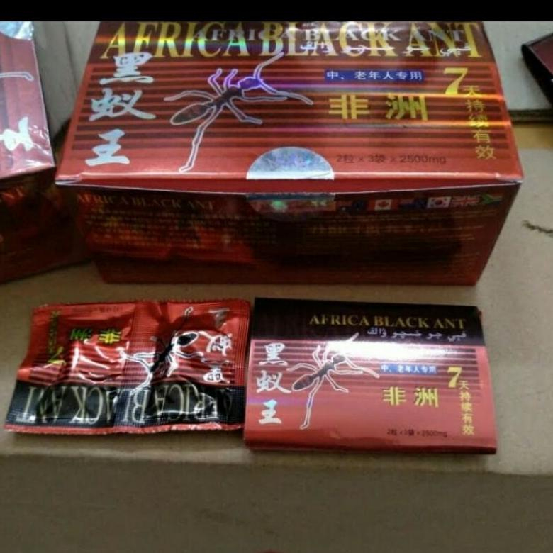 

Sedia Jamu Mujarab Cap Black Ant St15 Ori Mantap