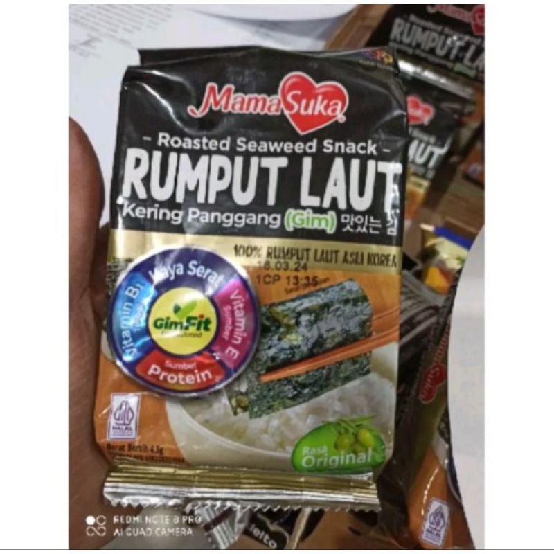 

mamasuka rumput laut 4.5 gram