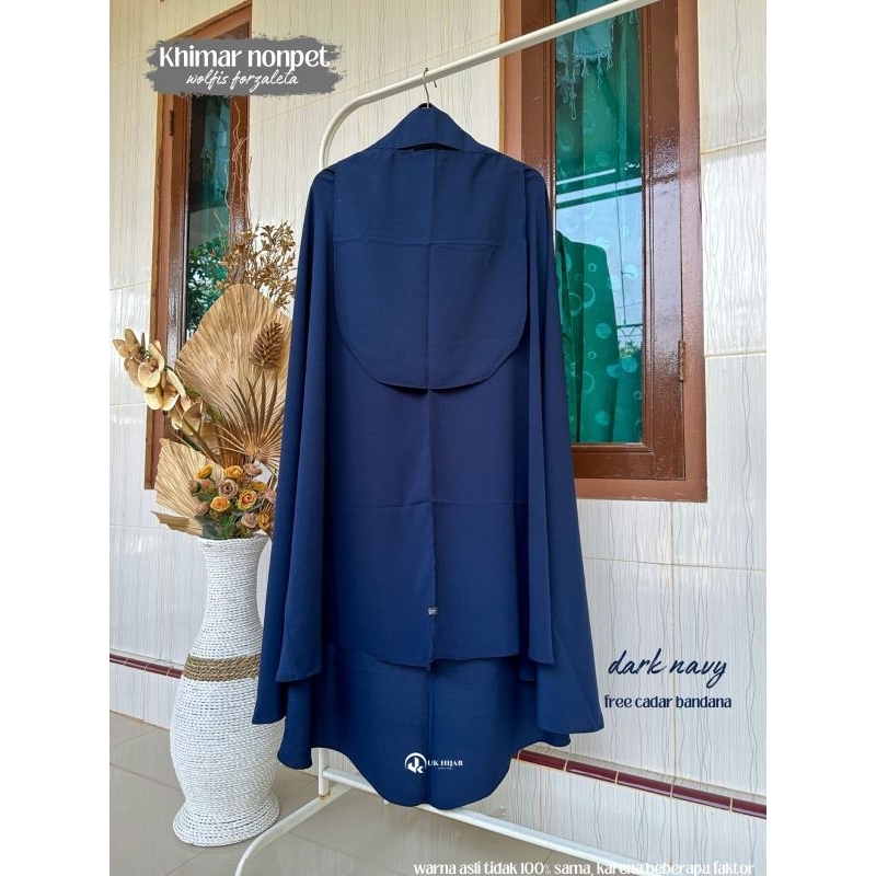 BESTPROMO KHIMAR PED ANTEM ATAU NONPED BONUS CADAR JUMBO WOLFIS FORZALETA HIJAB XXL TERLARIS