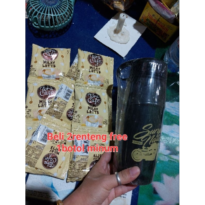 TORA CAFE MILKY LATE isi 10saset