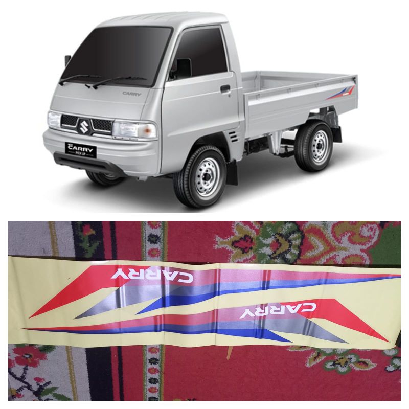 List body stiker Carry Futura pickup 2017 / List body stiker Carry 1.0 1.5 pickup 3way / list body s