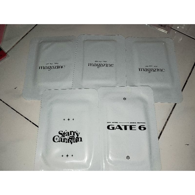 TRANDING CARD OFFICIAL SEALED AAF STARRY CARAVAN MAGAZINE EUNWO