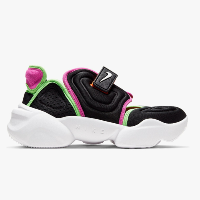 Sepatu Sneaker Aqua Rift Black Fire Pink Original