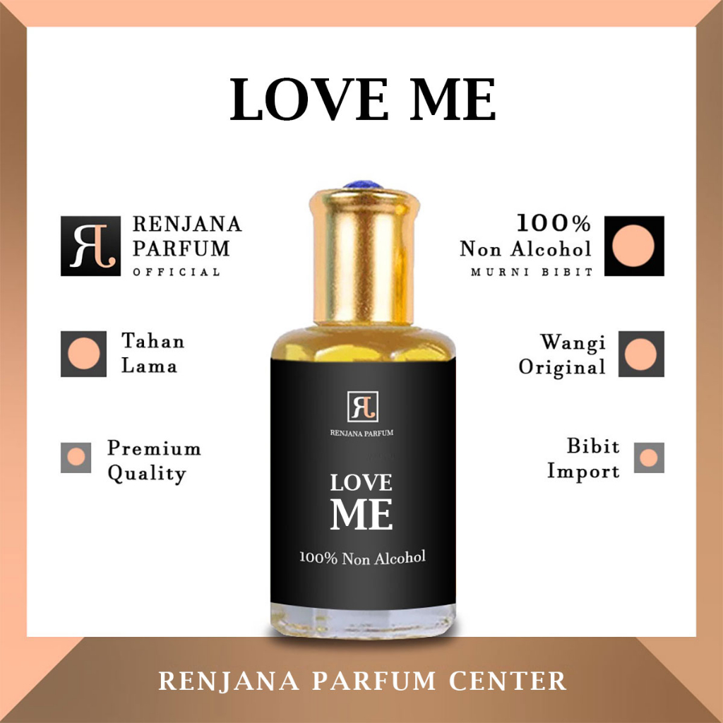 Parfum Minyak Wangi LOVE ME - Non Alkohol