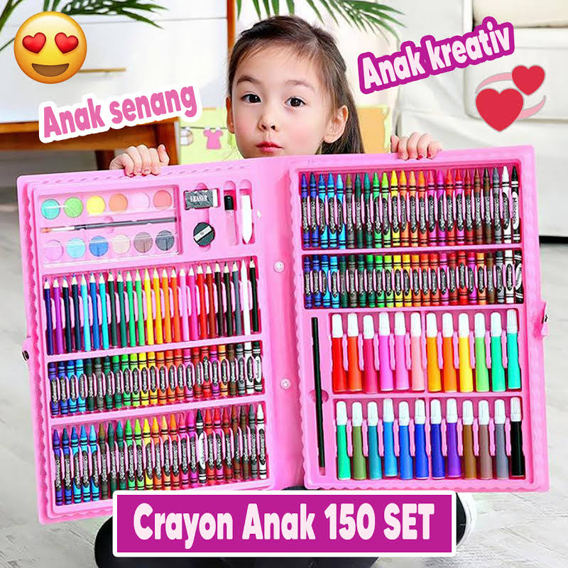 

crayon 150 set termurah