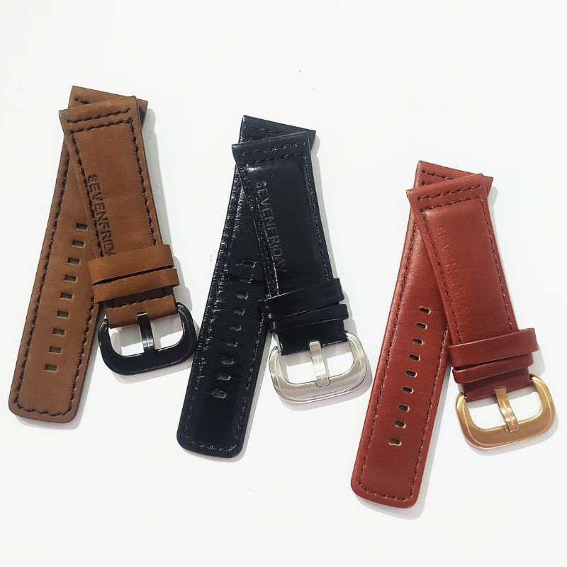 tali / strap kulit original jam tangan sevenfriday dan buckle