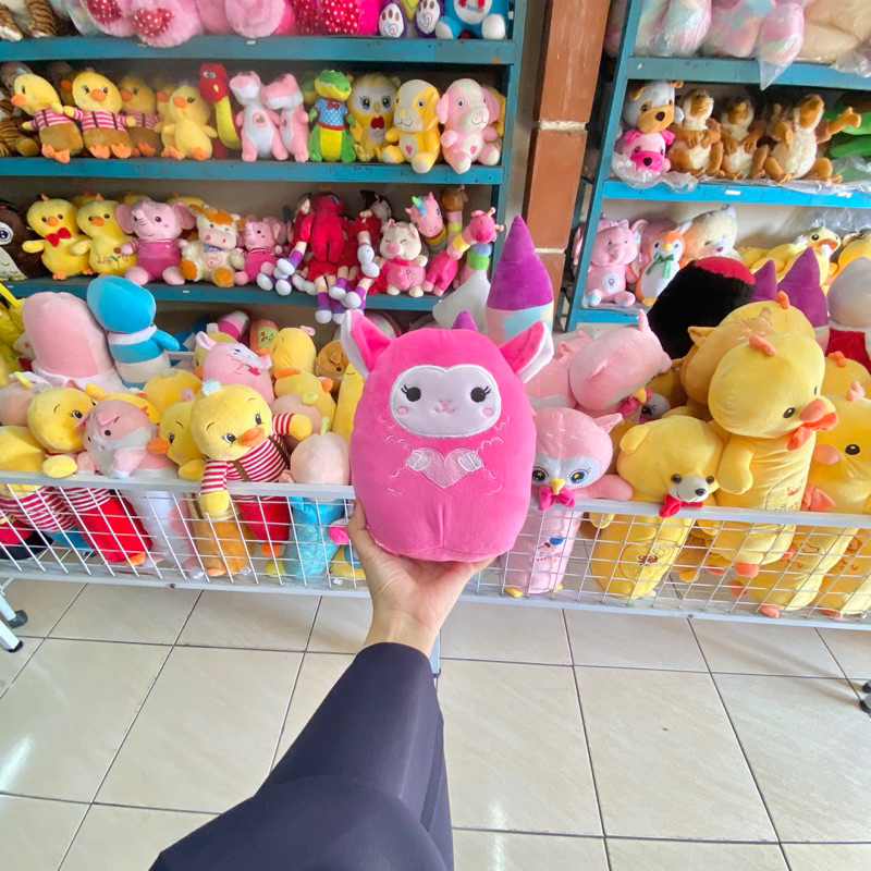 BONEKA KARAKTER KADO LUCU UNIK MURAH SQUISHMALLOW SQUISHMALLLOWS PLUSHIE