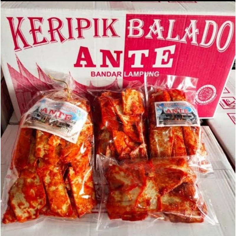 Keripik singkong Balado ANTE