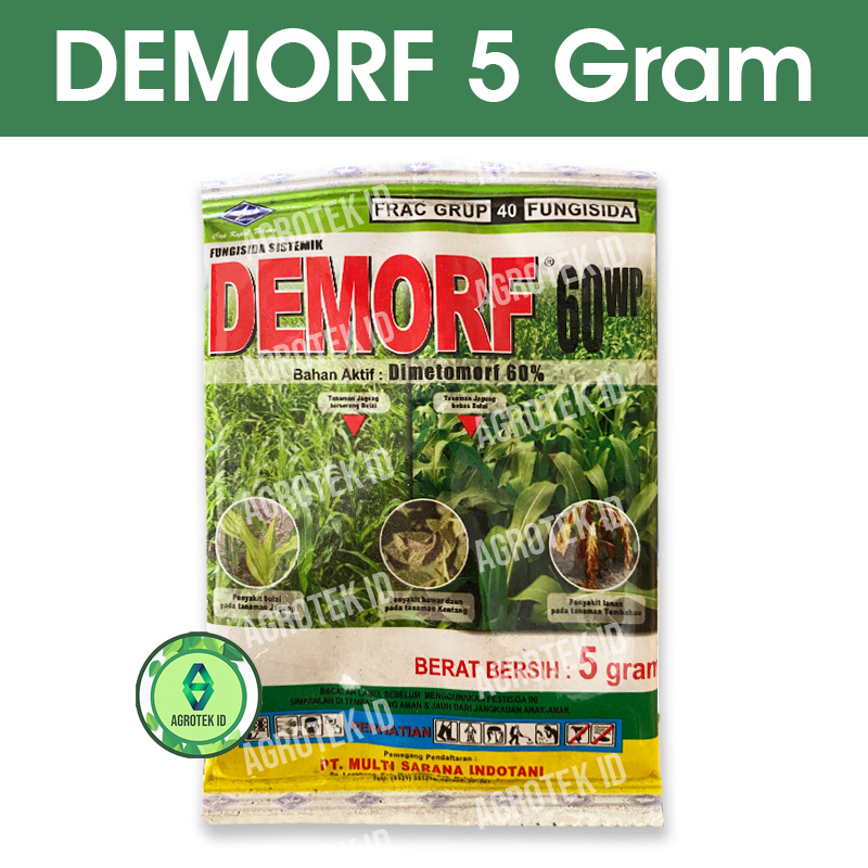 DEMORF 60 WP 5 gram Fungisida Sistemik Obat Bulai Jagung