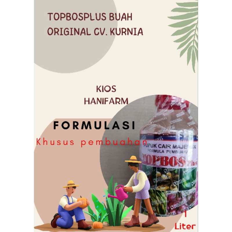 PUPUK CAIR MAJEMUK TOPBOS GENERATIV 1L