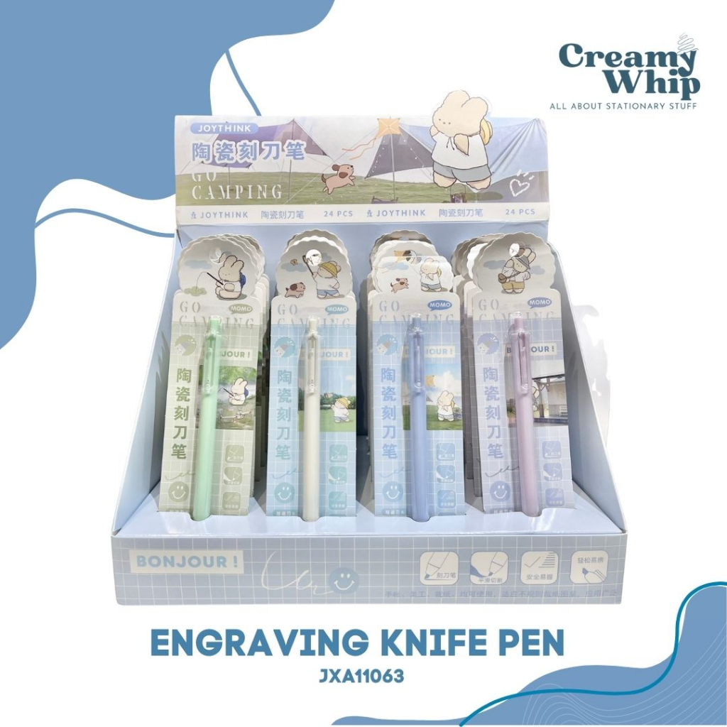 

Engraving Knife Pen - Pulpen Cutter Pen Pemotong Kertas Cutter Serbaguna Cutter Seniman