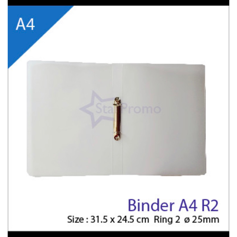 

New Binder Plastik A4 2/3/4Lubang O 25mm