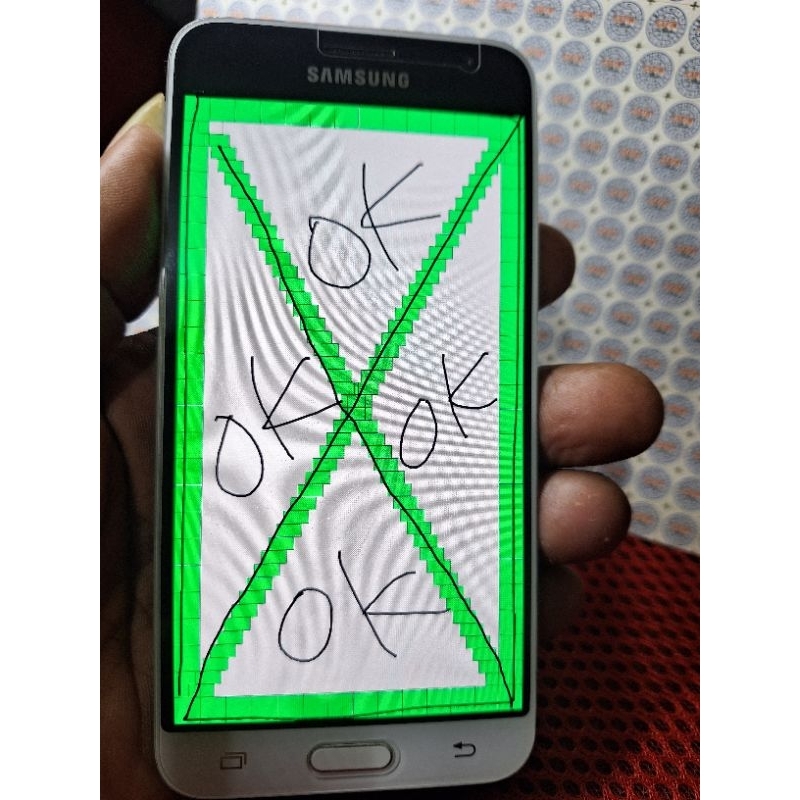 lcd samsung j320 j3 2016 original super amoled