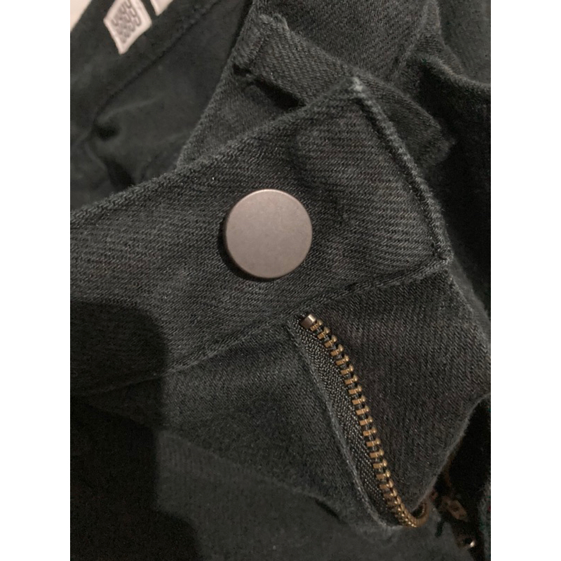 PRELOVED STRAIGHT JEANS UNIQLO BLACK