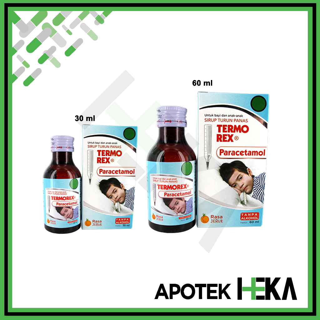 Termorex Sirup Obat Turun Panas Anak