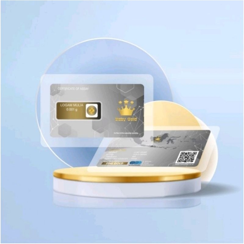 Logam mulia 24Karat emas asli