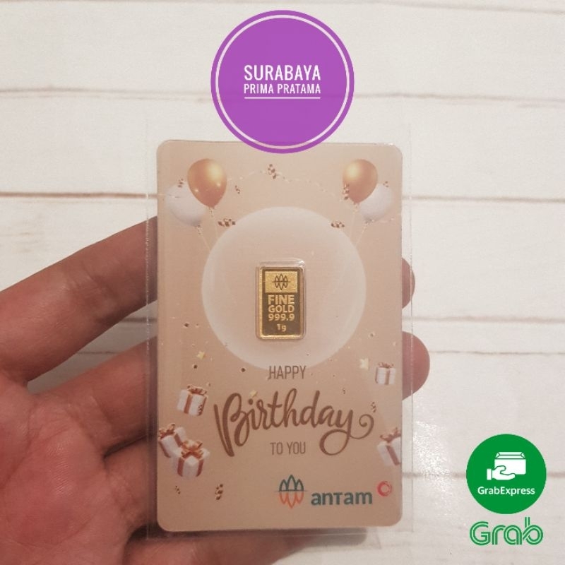 LM Logam Mulia Emas Antam x Hartadinata Abadi Emaskita Gift Series 1 gr gram Premium Series Thank Yo