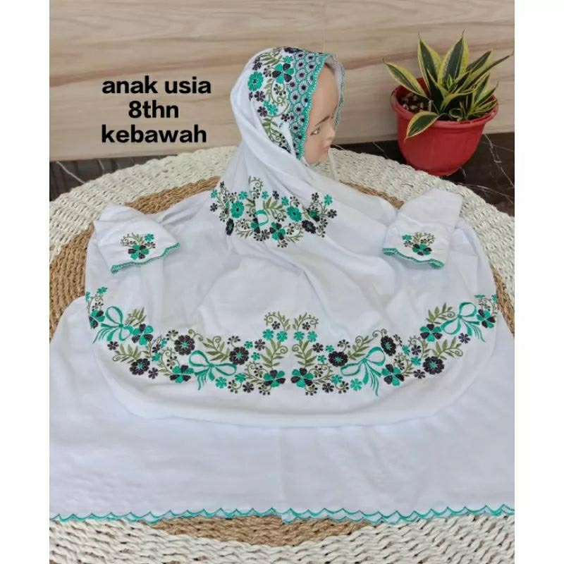 Mukena Lajur Anak Grosiran Mukena Lajur Magelang (COD)