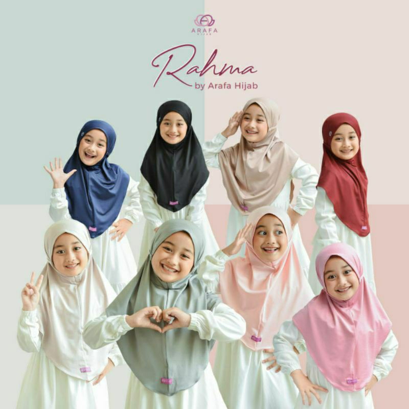 Rahma Khimar Anak by Arafa Hijab