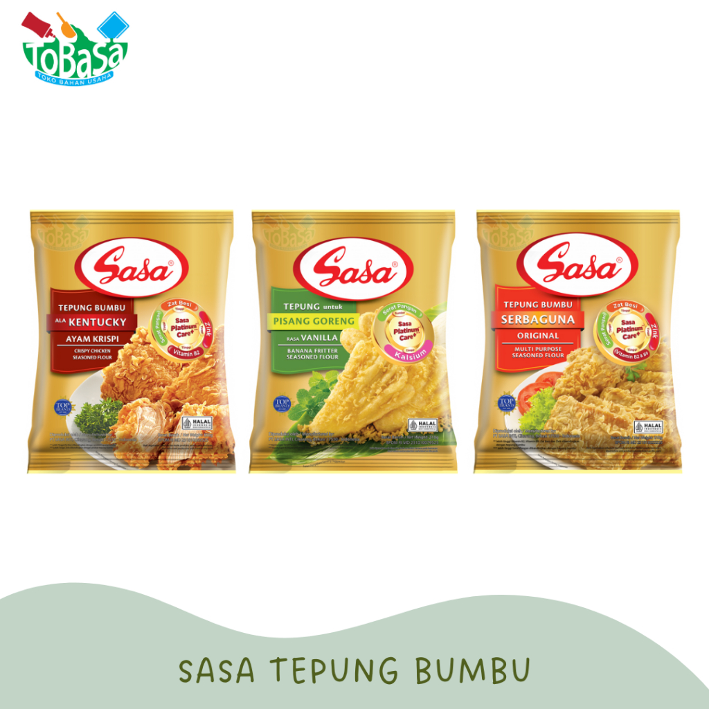 

Sasa Tepung Bumbu Serbaguna / Kentucky / Pisang Goreng 200 gr
