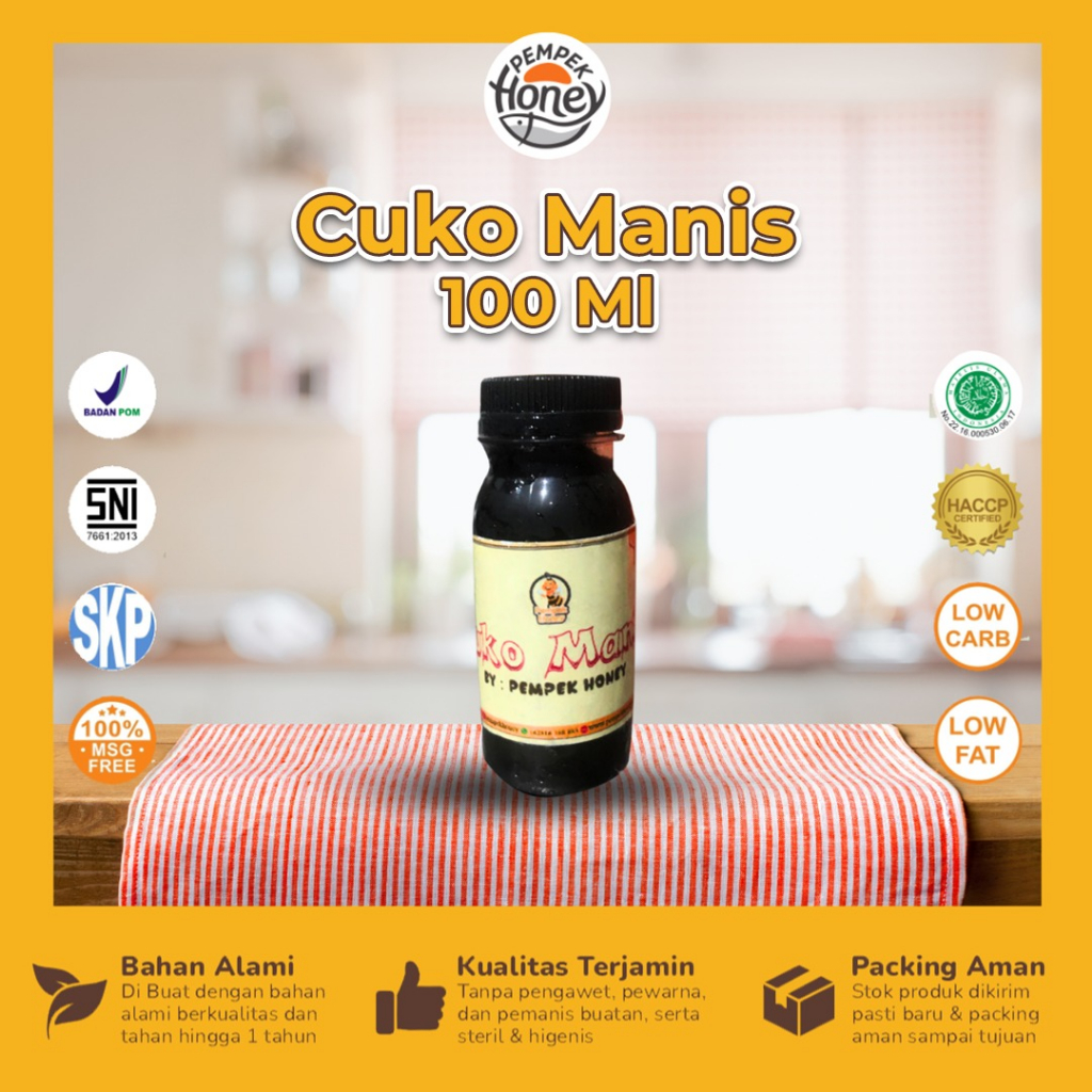 

Pempek Honey Cuka Manis 100 ML